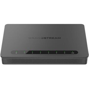 Grandstream GWN7001 6-Port Wired Gigabit VPN Router For Home, Business - Black